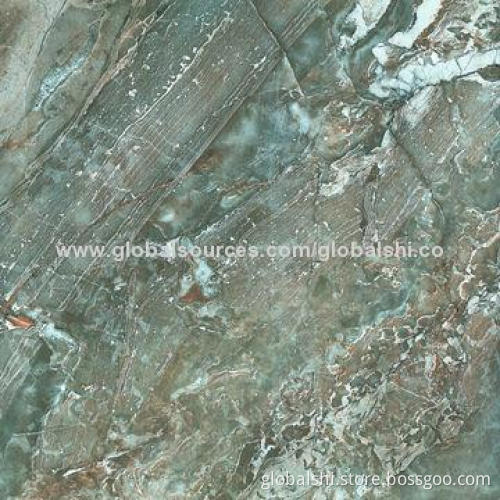 Agate Jade Stone Digital Printing Full Polished Glazed Porcelain Tile, Marble Look